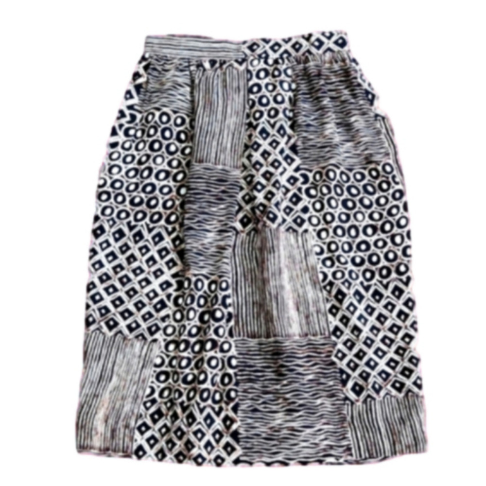 📣 Vintage 90s Evan Picone Skirt Asymmetrical Design Pockets Size 4 Like New 😍 - Picture 2 of 5